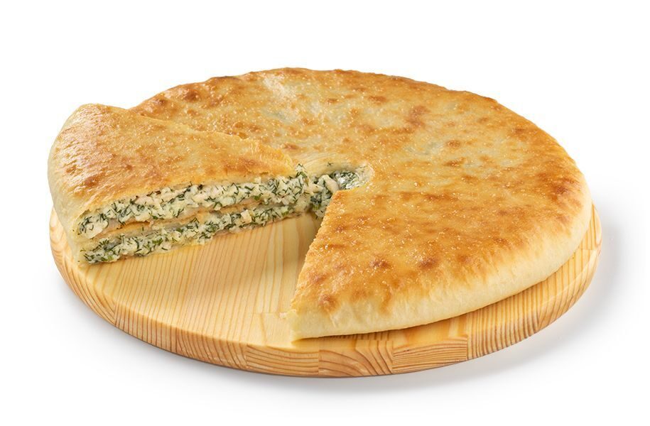 Осетинский пирог с курицей и сыром